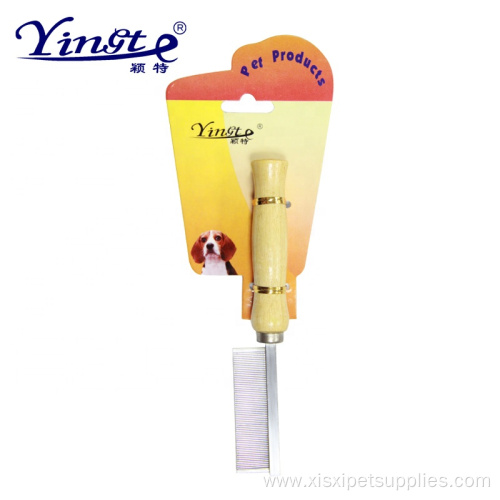 Handle Pet Flea Comb Pet Dog Lice Comb